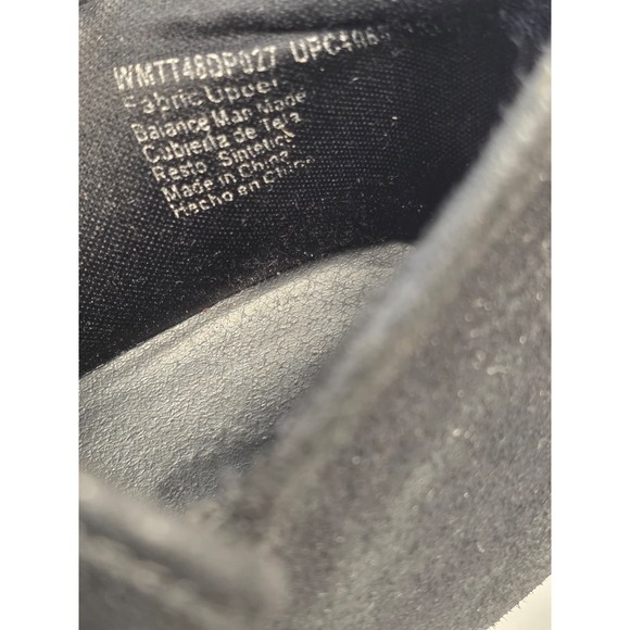 Time and Tru Womens Sz 8 Black Faux Suede Ankle Bootie Boots Block Heel Side Zip - Picture 9 of 9